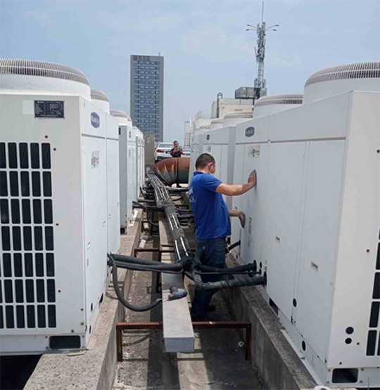 大庆中央空调制热和不制冷系统维修方法